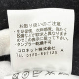 ランバン カットオフデザイン Pコート ピーコート ブラック 46 メンズ
