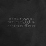 エムエムシックス メゾンマルジェラ ロゴプリント ジャケット ブラック 38 レディース