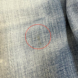 ディースクエアード Skater Jean ダメージ加工 ICONロゴ デニムパンツ インディゴブルー 42 メンズ