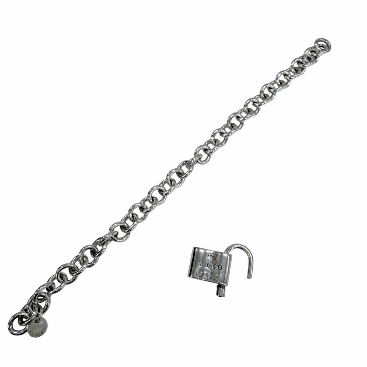 ティファニー 1837 ロック ブレスレット アクセサリー バングル ブレスレット シルバー レディース