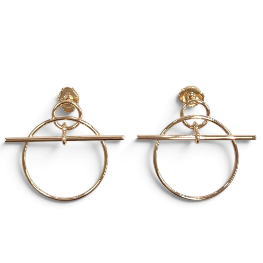 エルメス ピアス エシャペ PM ピアス ピンクゴールド レディース
