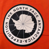 ザ・ノースフェイス Antarctica PARKA GORE-TEX ロゴ刺繍 ファー付き フーデッド ダブルジップアップ ダウンジャケット オレンジ S メンズ