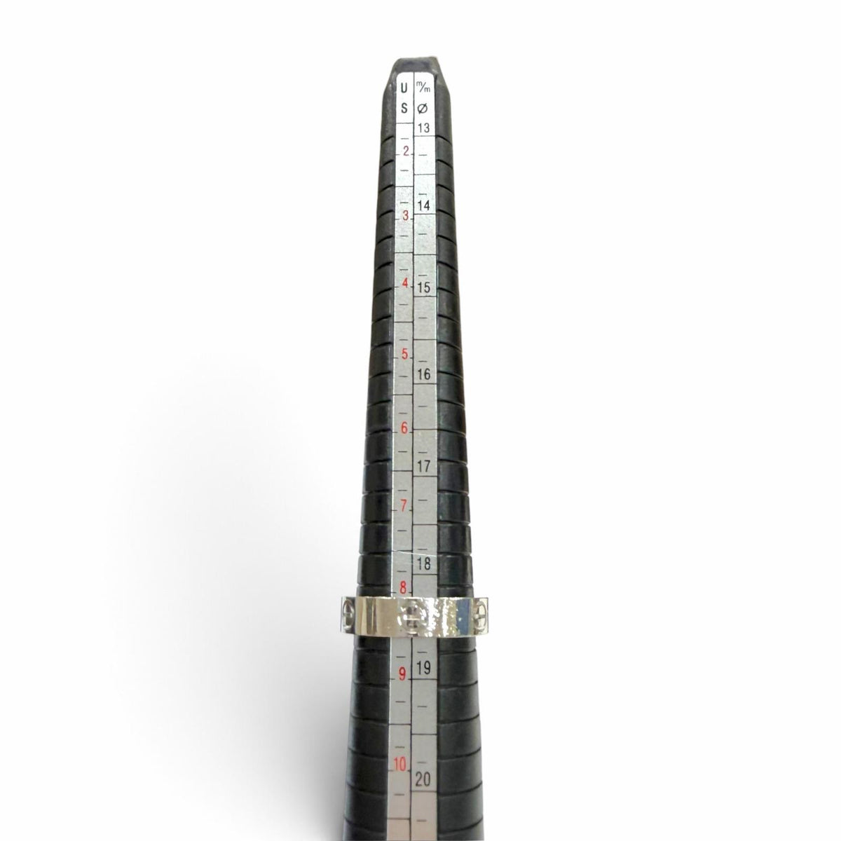 カルティエ ラブ リング 指輪 ホワイトゴールド 58 JP18号相当 メンズ