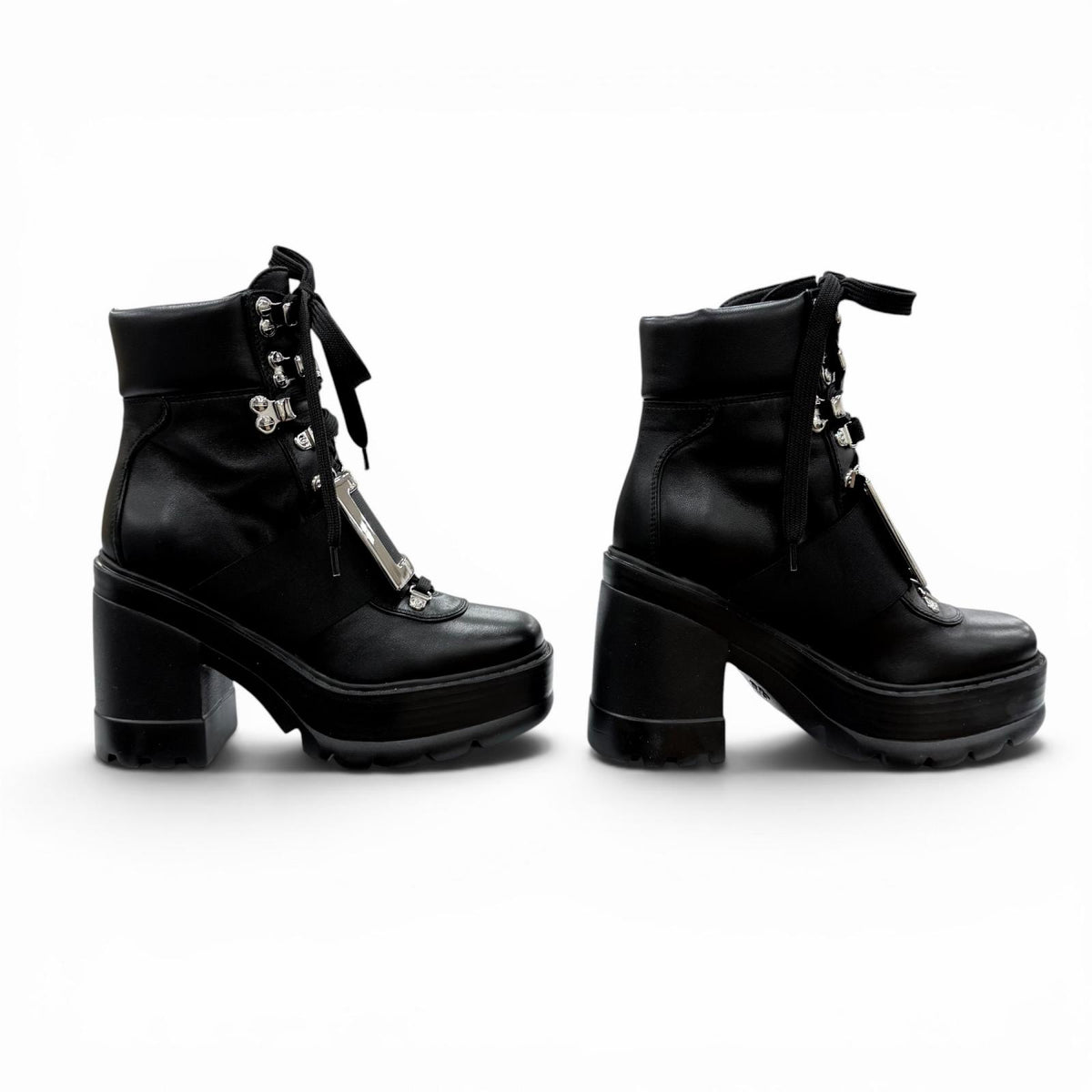 ロジェヴィヴィエ VIV UTILITY BOOTIE 85 ショートブーツ ブラック 35 レディース