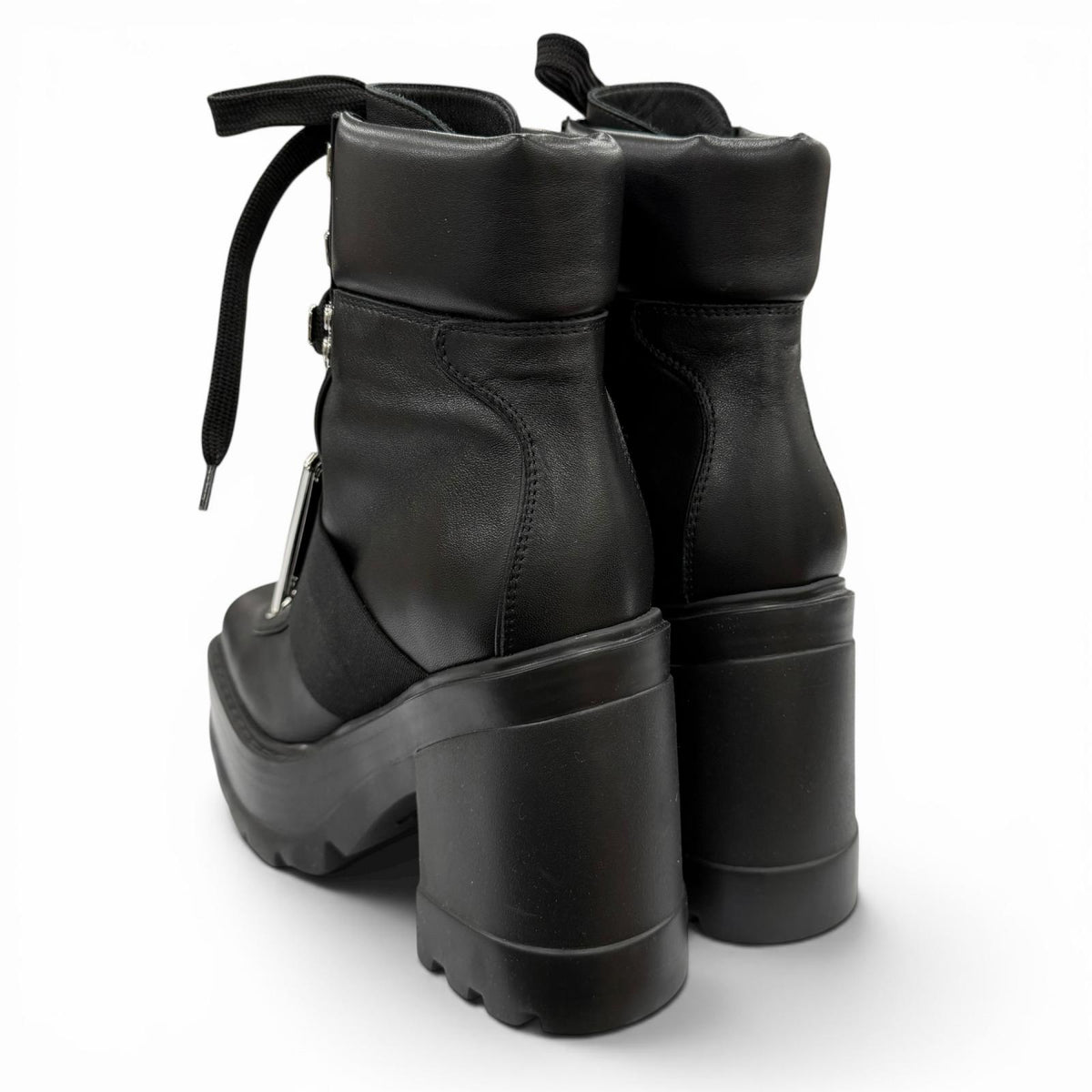 ロジェヴィヴィエ VIV UTILITY BOOTIE 85 ショートブーツ ブラック 35 レディース