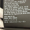 プラダ ベルト付き 2WAY ノーカラー コート ブラック 40 レディース