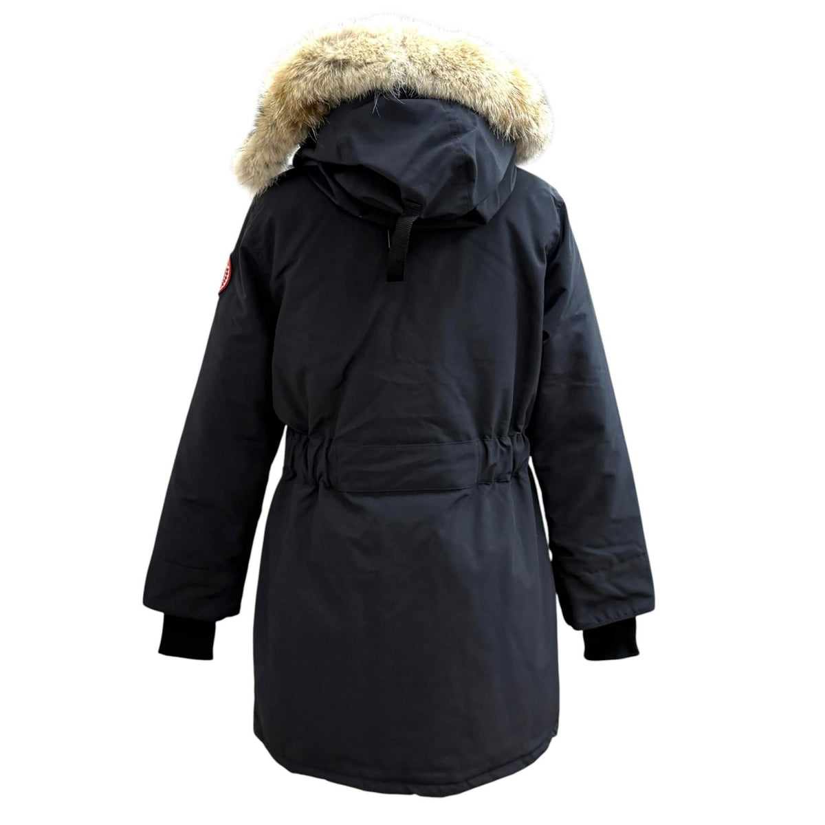 カナダグース Trillium Parka ファー・フード付 ダウンコート ネイビー L レディース