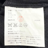 トリココムデギャルソン タートルネック 長袖 リブ ニット トップス セーター ニット ブラック系 約Mサイズ相当 レディース