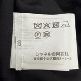 シャネル ココマーク スパンコール装飾 ツイード タイトスカート ブラック 38 レディース