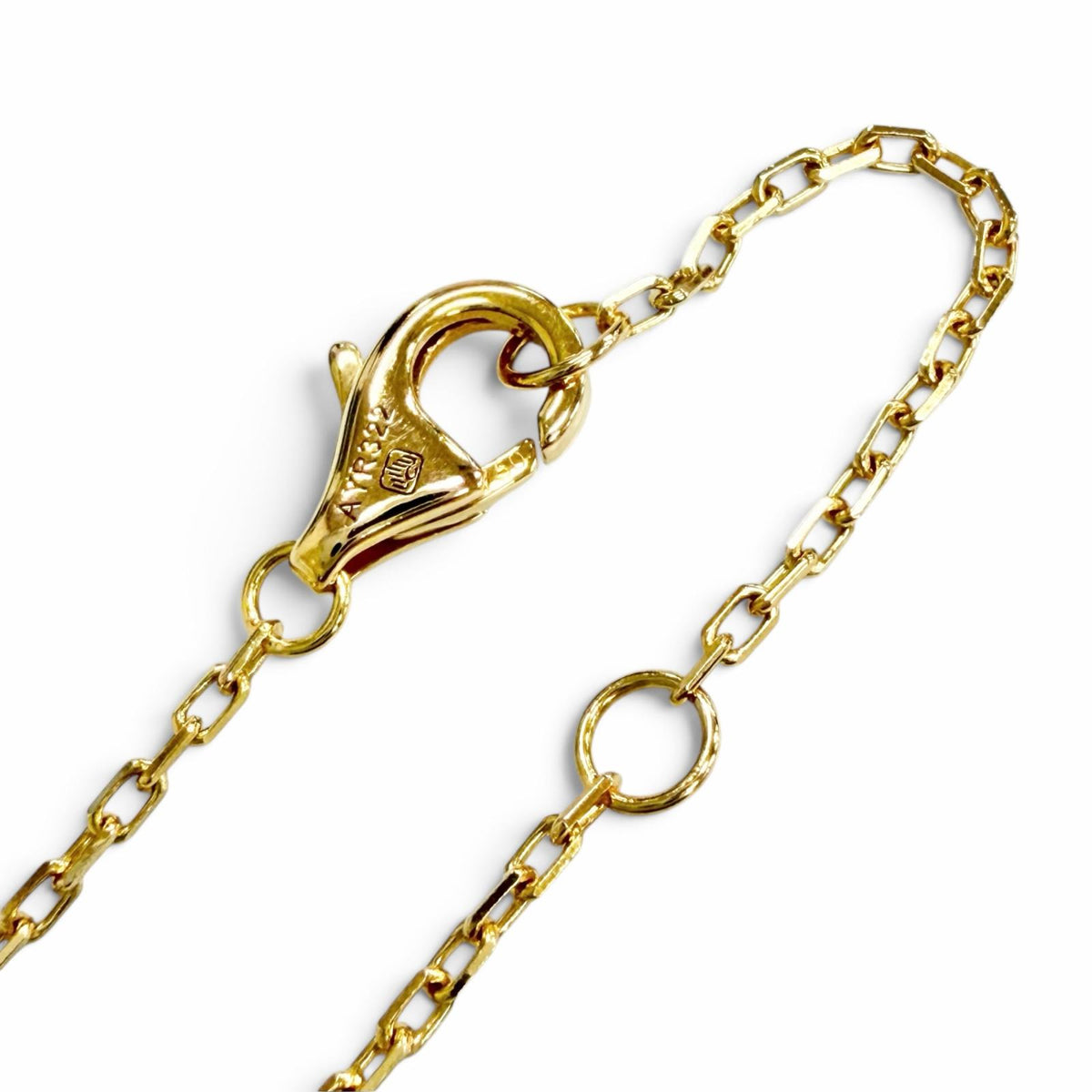 カルティエ トリニティ ドゥ カルティエ ダイヤモンド 0.18ct 750(YG×PG×WG) ネックレス イエローゴールド レディース
