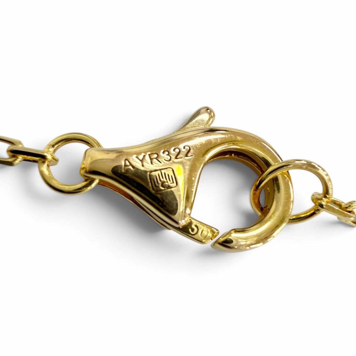 カルティエ トリニティ ドゥ カルティエ ダイヤモンド 0.18ct 750(YG×PG×WG) ネックレス イエローゴールド レディース