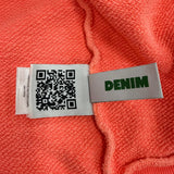 デニムティアーズ ADG Zip Hoodie ジップアップ パーカー ピンク L メンズ