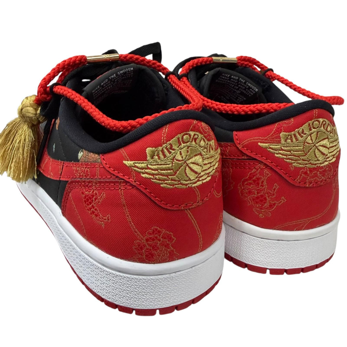 ナイキ AIR JORDAN1 LOW OG CNY チャイニーズニューイヤー ローカットスニーカー ブラック 25.5 メンズ