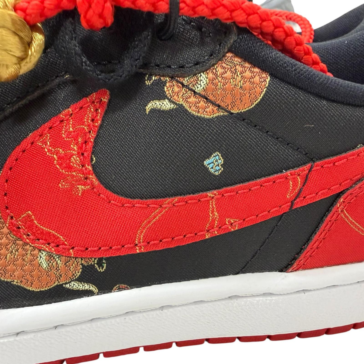 ナイキ AIR JORDAN1 LOW OG CNY チャイニーズニューイヤー ローカットスニーカー ブラック 25.5 メンズ