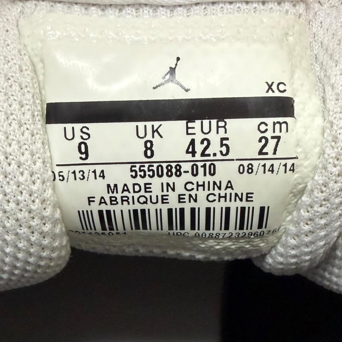 ナイキ AIR JORDAN 1 RETRO HIGH OG ハイカットスニーカー ブラック 27 メンズ