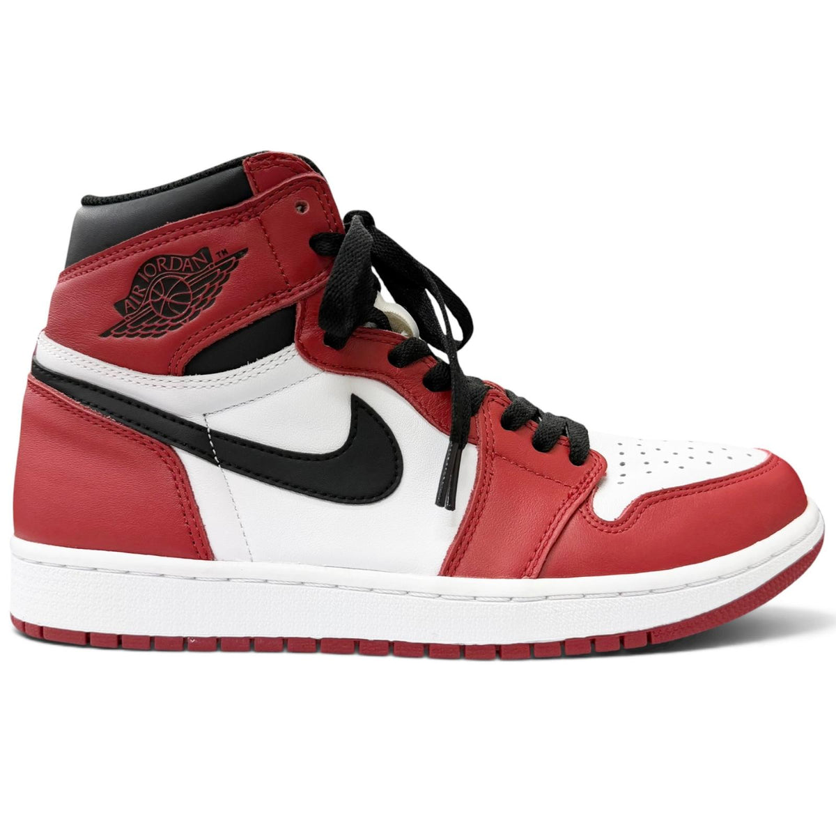 ナイキ AIR JORDAN 1 RETRO HIGH OG CHICAGO 2015 ハイカットスニーカー レッド 27 メンズ