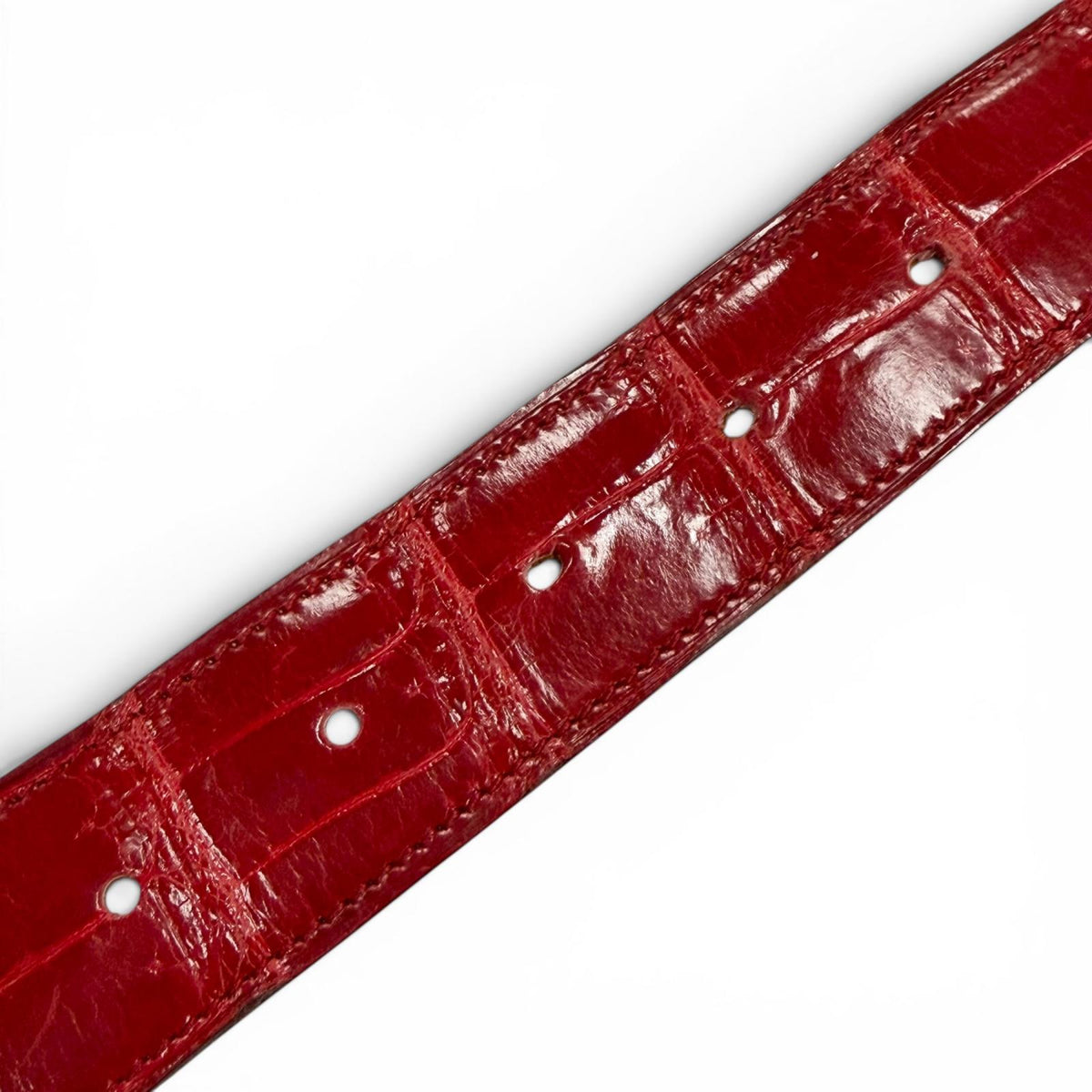 エルメス ポロサス コンスタンス Hロゴ ベルト レッド 90 メンズ