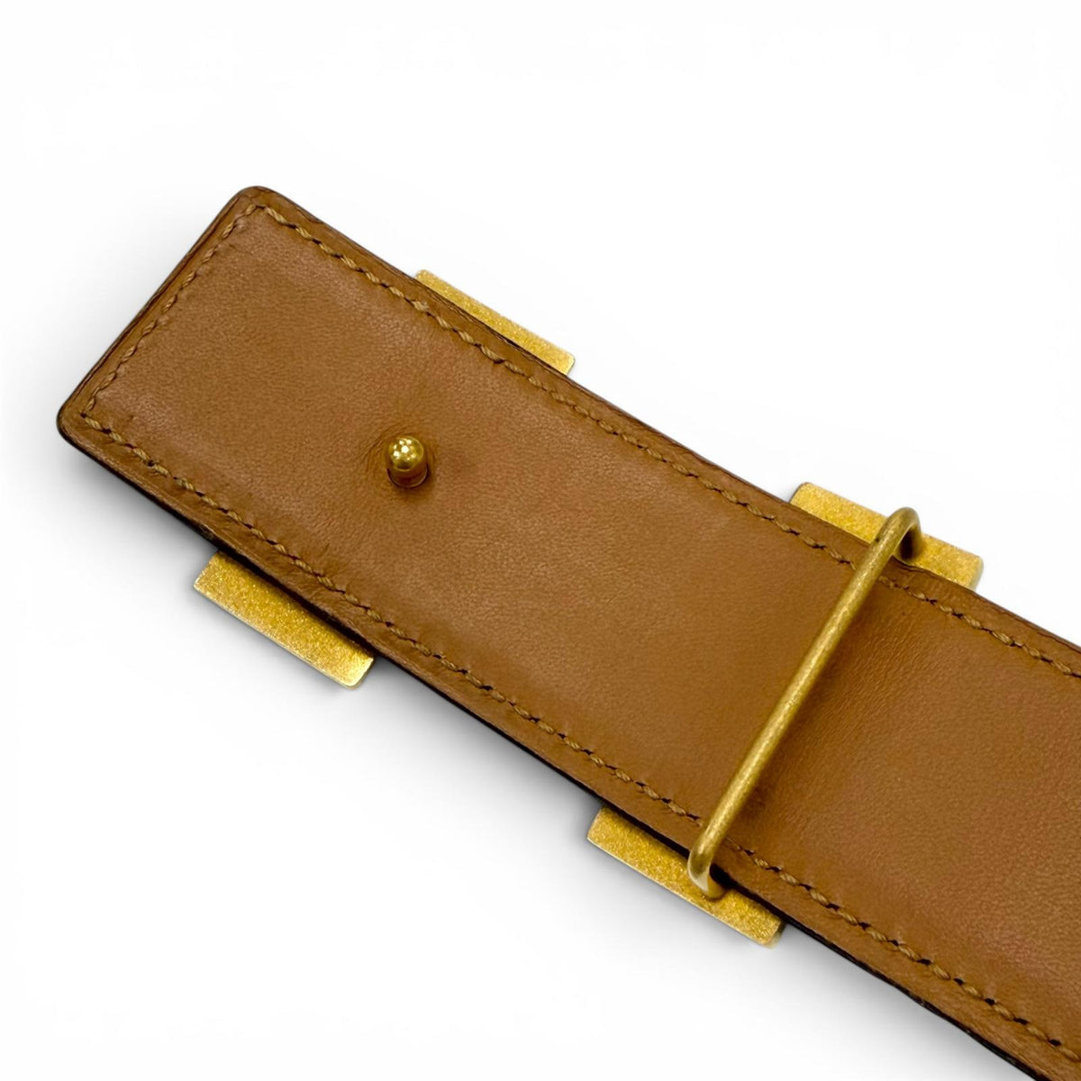 エルメス ポロサス コンスタンス Hロゴ ベルト レッド 90 メンズ