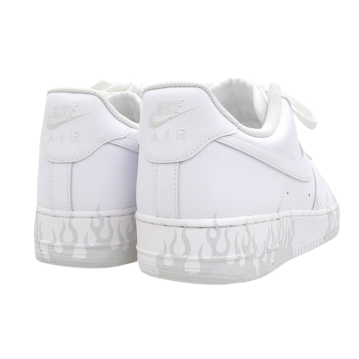 ナイキ AIR FORCE 1 エア フォース ワン ファイヤーパターン スニーカー ホワイト 29 メンズ