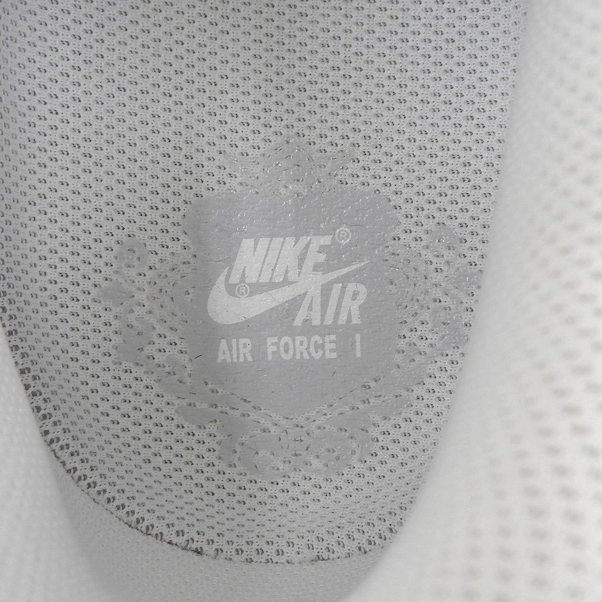 ナイキ AIR FORCE 1 エア フォース ワン ファイヤーパターン スニーカー ホワイト 29 メンズ