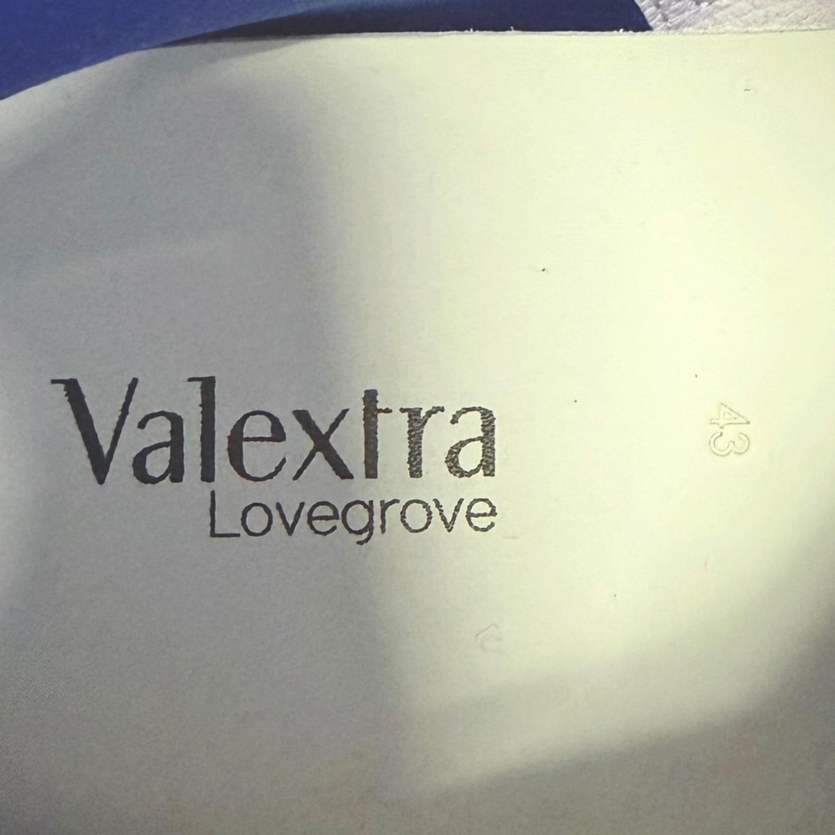 ヴァレクストラ LOVEGROVE サイドジップ ハイカットスニーカー ホワイト 43 メンズ
