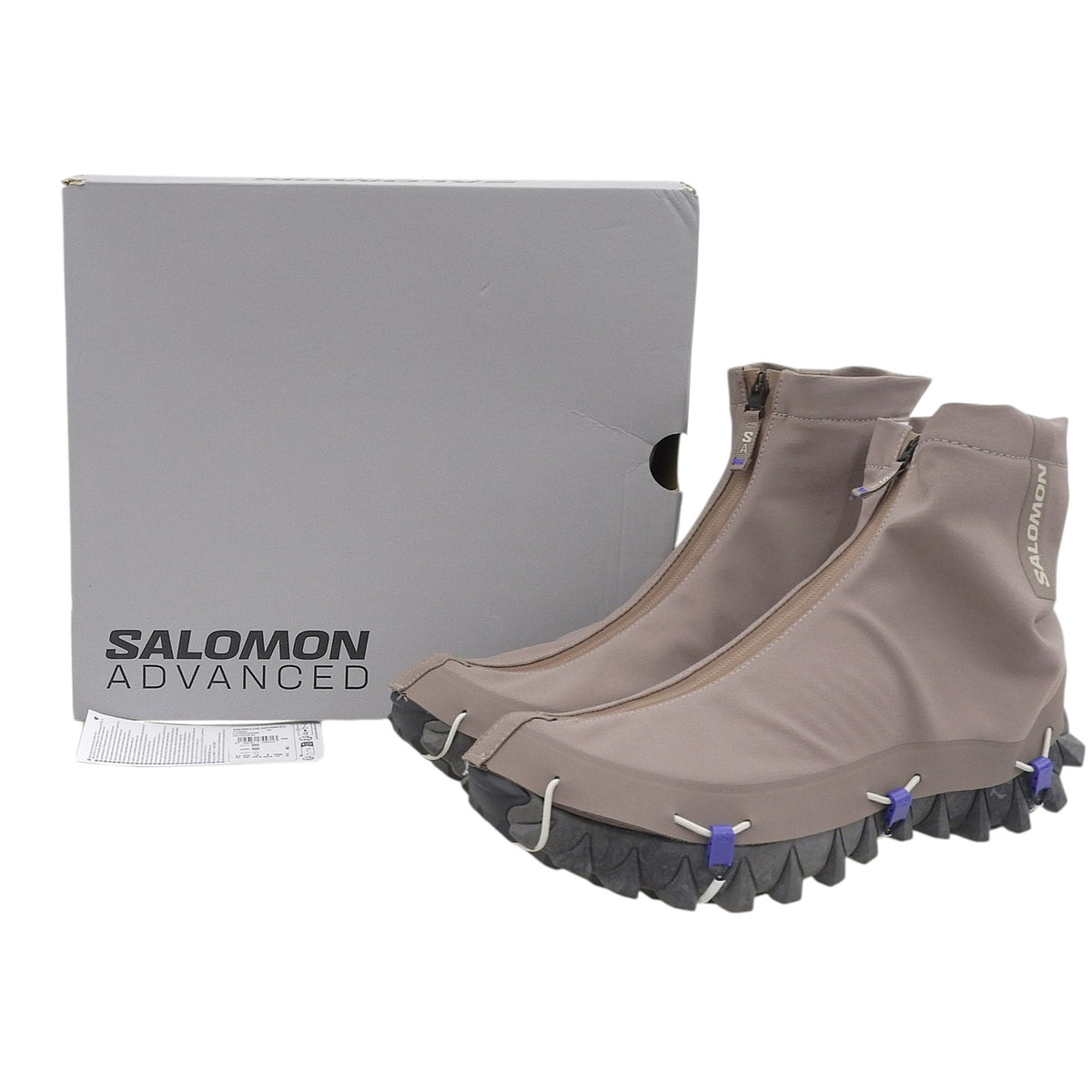 サロモン アドバンスド Snowclog Advanced スノークロッグ アドバンスド スニーカー ブラウン 27 メンズ