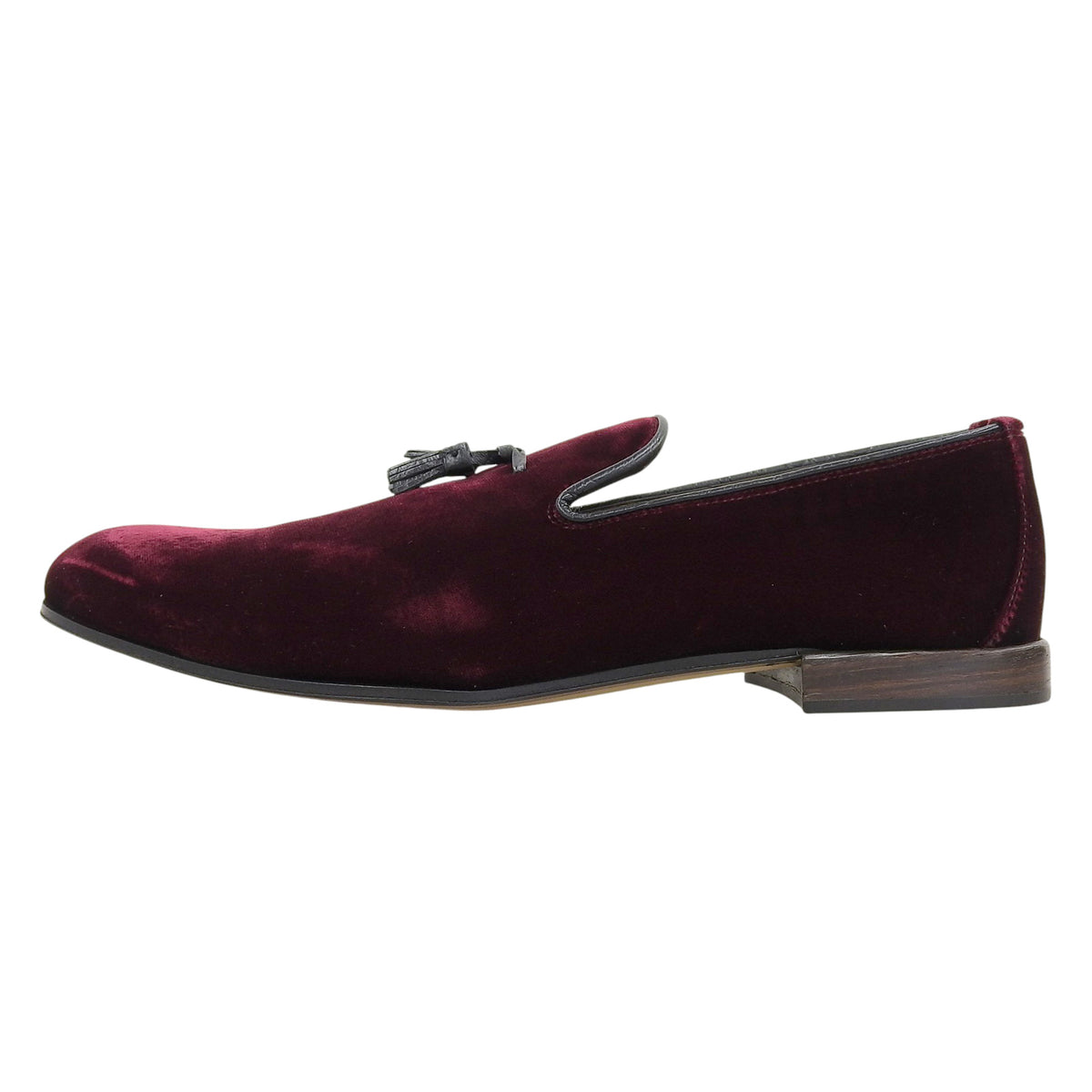 トムフォード Nicolas slippers ローファー ワインレッド 8 メンズ