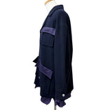 サルバム OVER BLOUSON JACKET ジャケット ダークネイビー M メンズ