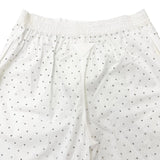 プラダ スタッズ トライアングルロゴ ショートパンツ ホワイト S メンズ