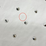 プラダ スタッズ トライアングルロゴ ショートパンツ ホワイト S メンズ