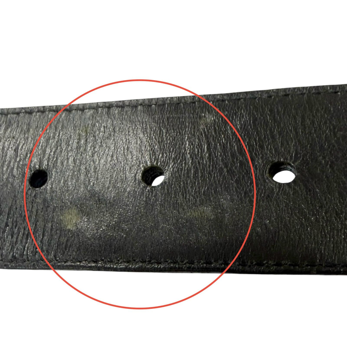 クロムハーツ STRAP DBL GROMMET STRAP DBL GROMMET ダブルグロメット ベルト ブラック 34 メンズ