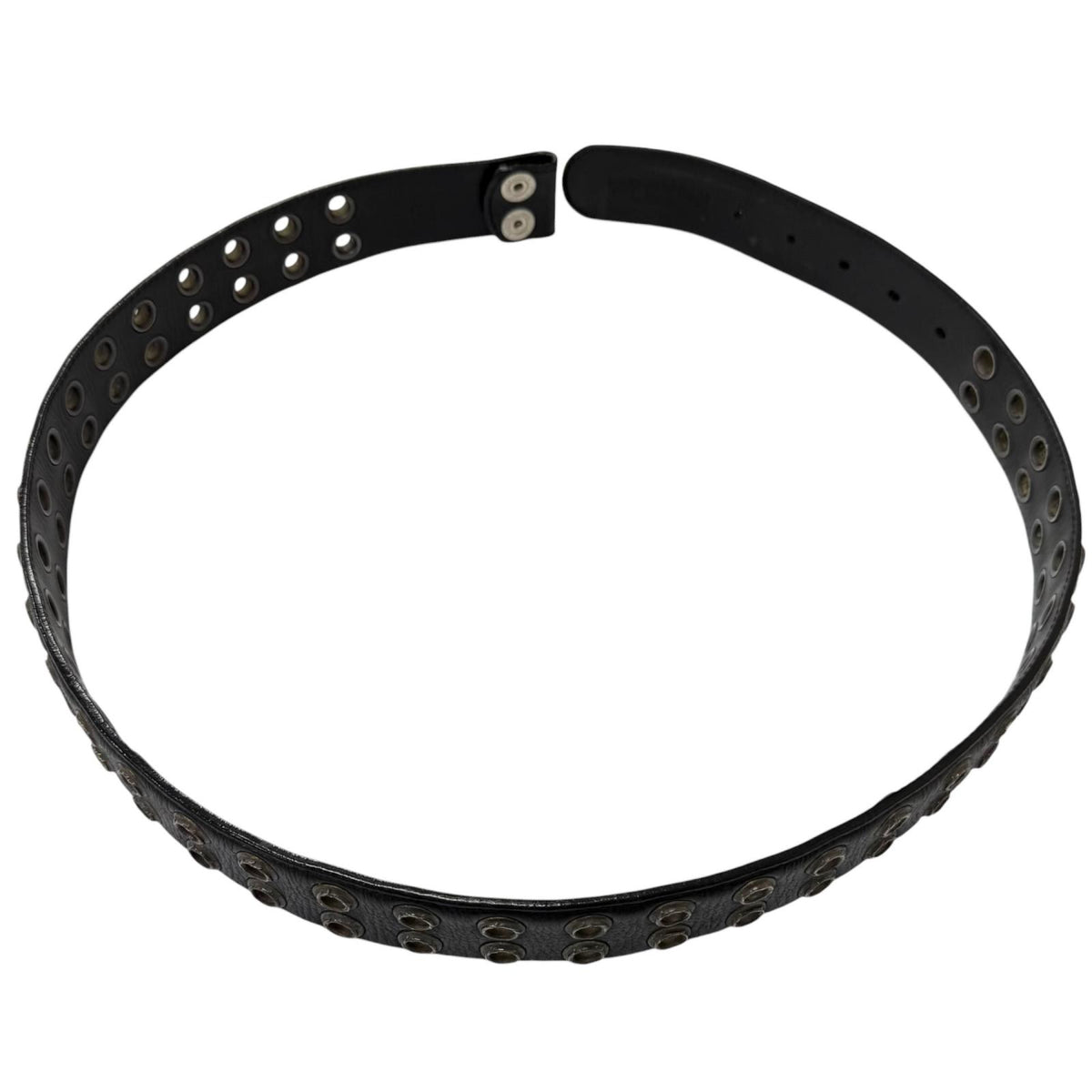 クロムハーツ STRAP DBL GROMMET STRAP DBL GROMMET ダブルグロメット ベルト ブラック 34 メンズ