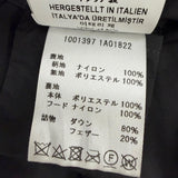 ヴェルサーチ メデューサボタン フード付 ダウンジャケット レッド系 38 レディース