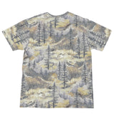 グッチ×ザ・ノースフェイス フォレストプリント 半袖Ｔシャツ マルチ S メンズ 未使用品