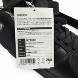プラダ アディダス フォーラム ハイ Re-Nylon トライアングルロゴ 三角プレート ポーチ付き ハイカットスニーカー ブラック 26 メンズ 未使用品
