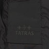 タトラス BOESIO ロゴワッペン フーデッド ダブルジップアップ ダウンジャケット ブラック 3 メンズ