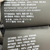 プラダ トライアングルパッチ シェフパンツ パンツ グレー L メンズ 未使用品