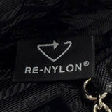 プラダ Re Nylon トライアングルロゴ キーリング付 ポーチ レディース