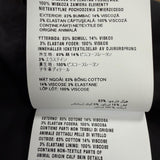 プラダ トライアングルロゴ 三角プレート ベルベット ジャケット ブラック 46 メンズ