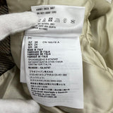 ミュウミュウ ロゴワッペン チェック ブルゾン ジャケット ブラウン系 38 レディース