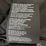 プラダ トライアングルロゴプレート フーデッド キルティングジャケット ブルゾン ブラック 52 メンズ