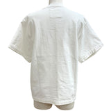 ジルサンダー オーバーサイズ ロゴデザイン 半袖Ｔシャツ ホワイト XS レディース