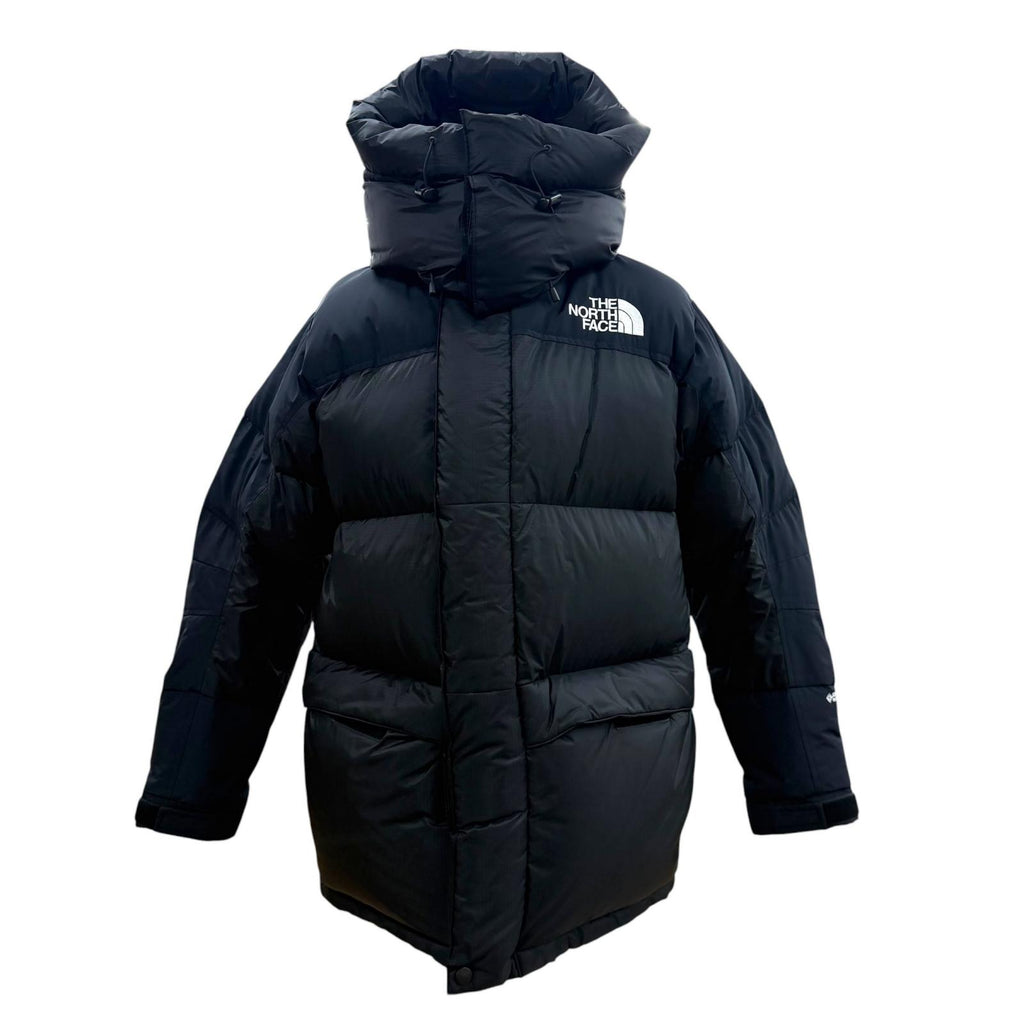 ザ・ノースフェイス HIM DOWN PARKA GORE-TEX ロゴ刺繍 フーデッド ダブルジップアップ ダウンジャケット ブラック XS メンズ