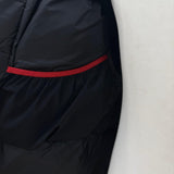 ザ・ノースフェイス HIM DOWN PARKA GORE-TEX ロゴ刺繍 フーデッド ダブルジップアップ ダウンジャケット ブラック XS メンズ