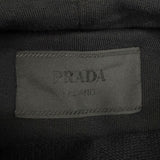 プラダ Re-Nylon トライアングルロゴ プルオーバー パーカー ブラック XL メンズ