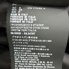 プラダ Re-Nylon トライアングルロゴポーチ付き ステンカラーコート ブラック S メンズ
