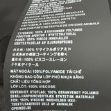 プラダ Re-Nylon トライアングルロゴポーチ付き ステンカラーコート ブラック S メンズ