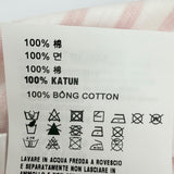 プラダ トライアングルロゴ ボーダー クルーネック 半袖Ｔシャツ レッド XS レディース 未使用品