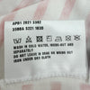 プラダ ロゴ入り ボーダー クルーネック 半袖Ｔシャツ レッド S レディース 未使用品