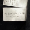 サルヴァトーレフェラガモ ヴァラボタン スタンドカラー ロング コート ブラック IT 40 レディース